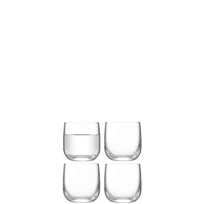Afbeelding van L.S.A. Borough Shotglas 75 ml Set van 4 Stuks Transparant
