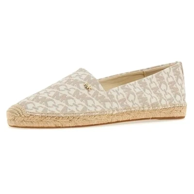 Afbeelding van Michael Kors Kendrick Espadrilles, Dames, Maat: 40, Vanilla Hoogwaardig imitatieleer