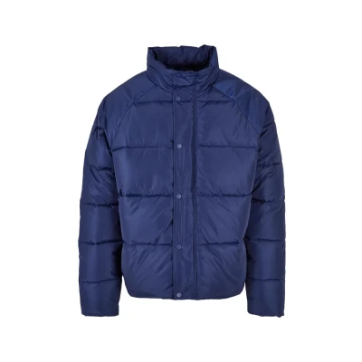 Afbeelding van Urban Classics Raglan Winterjas, Heren, Maat: Large, Darkblue