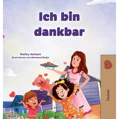 Afbeelding van German Bedtime Collection I am Thankful (German Book for Children)