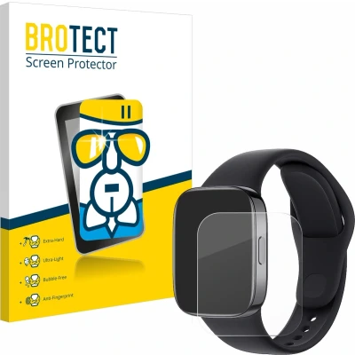 Afbeelding van BROTECT Screenprotector voor Xiaomi Redmi Watch 3 Folie Beschermfolie Beschermglas transparant