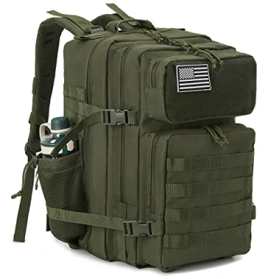 Afbeelding van Tactische militaire rugzak heren grote 45L Bundeswehr 3 dagen Molle legerrugzakken Assault Outdoor waterdichte pakzak
