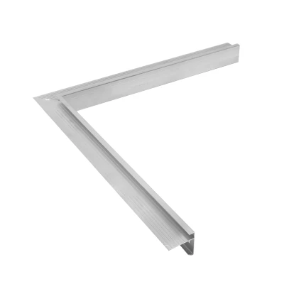 Afbeelding van Wovar Daktrim Aluminium Binnenhoek 4.5 x 50 cm Per Stuk
