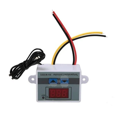 Afbeelding van XH W3001 Digitale temperatuurregelaar 24 V, 50 110 C, thermostaat, programmeerbare en koelingsschakelaar, met waterdichte sonde