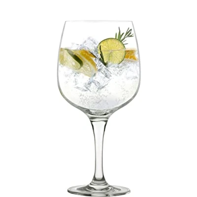 Afbeelding van Stölzle_Lausitz Gin Tonic glazen, 755 ml, set van 6 loodvrije kristallen cocktailglazen, grote ballonglazen, stuks, onbreekbaar, highball en vaatwasmachinebestendig