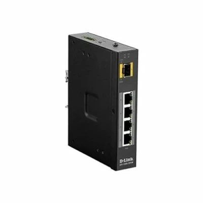 Afbeelding van D Link DIS 100G 5PSW Netwerk switch RJ45/SFP 4 + 1 poorten PoE functie