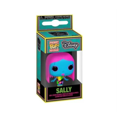 Afbeelding van Funko Pop Keychain Disney The Nightmare Before Christmas Sally Black Light
