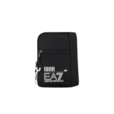 Afbeelding van EA7 Emporio Armani Train CORE MINI Pouch BAG Unisex Schoudertas, Maat: One Size, Black/white