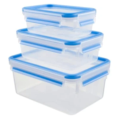 Afbeelding van Tefal MasterSeal Fresh Vershouddoos 3 delig Transparant