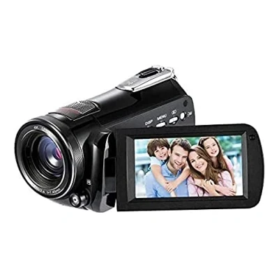 Afbeelding van Lipa AD C1 4K Ultra HD CMOS sensor Wifi camcorder Videocamera Digitale camera Vlog resolutie Nachtvisie 30x Zoom Aansluiting statief en microfoon Met SD kaart 32 GB