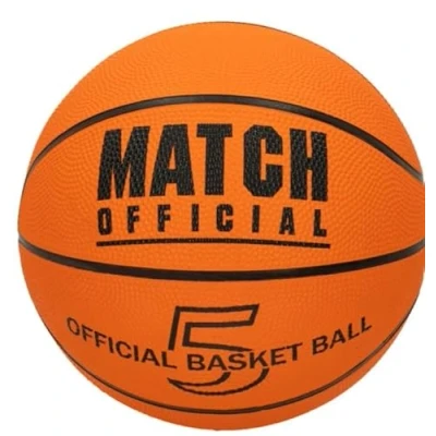 Afbeelding van Basketbal Match 5 Ø 22 cm 12 Stuks