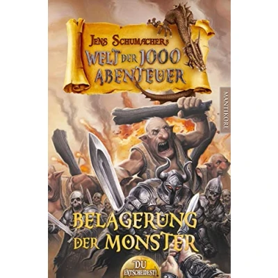 Afbeelding van Die Welt der 1000 Abenteuer Belagerung Monster: Ein Fantasy Spielbuch