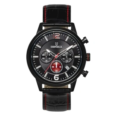 Afbeelding van Orphelia Tempo Chronograaf, Heren, Maat: One Size, Black