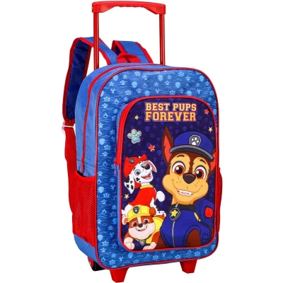 Afbeelding van PAW PATROL Trolley Rugzak School Tas Logeren Vakantie