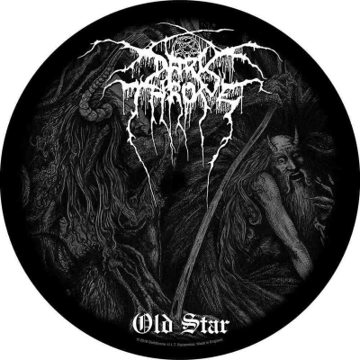 Afbeelding van Darkthrone Rugpatch Old Star Zwart