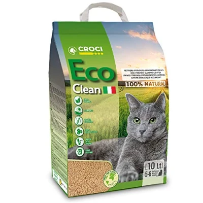 Afbeelding van 10L Croci Eco Clean Kattenbakvulling
