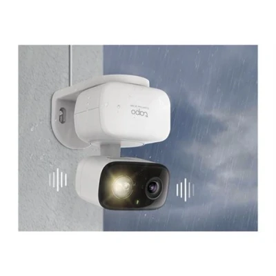 Image de Tapo C216 V1 Caméra de surveillance réseau panoramique / inclinaison couleur (Jour et nuit) 3 MP 2304 x 1296 2K Focale fixe audio sans fil Wi Fi 2.4GHz radio H.264