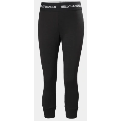 Afbeelding van Helly Hansen Women Lifa Merino Midw 3/4 Pant Black maat L
