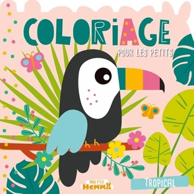 Afbeelding van TROPICAL COLORIAGE POUR LES PETITS
