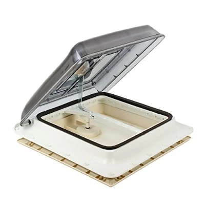 Afbeelding van Wamovo Dakraam, transparant, 40 x cm, met ventilatie, afdichtmiddel voor caravans, campers