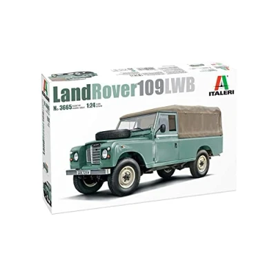 Afbeelding van 1:24 Italeri 3665 Land Rover 109 LWB Plastic Modelbouwpakket