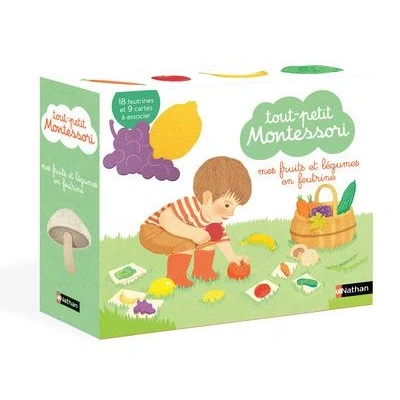 Image de Coffret Fruits et légumes Tout petit Montessori