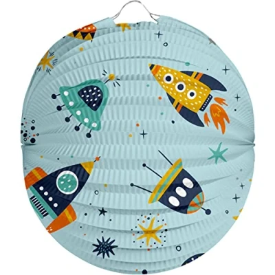 Afbeelding van Bol lampion Space 22cm per stuk