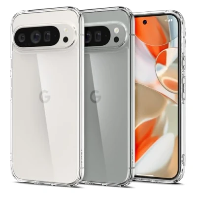 Afbeelding van Spigen Ultra Hybrid beschermhoes compatibel met Google Pixel 9 Pro XL [langdurige helderheid] transparant