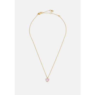 Afbeelding van kate spade new york October Heart Pendant Ketting, Dames, Maat: One Size, Gold coloured