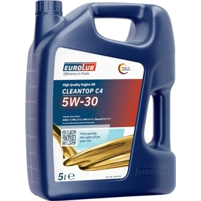 Afbeelding van eurolub 220005 Motorolie C4 SAE 5W/30 5 liter