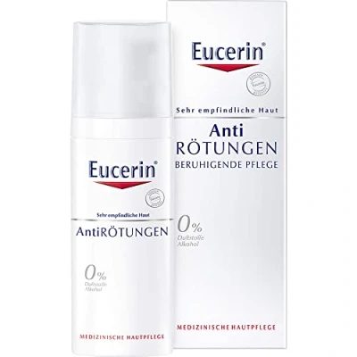 Image de Eucerin anti ROSE Traitement apaisant rougeurs 50 ml, crème couperose visage intensive, jour et nuit pour un soulagement des de la peau sensible, rosacée