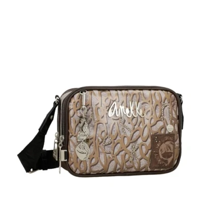 Afbeelding van Anekke Schoudertas Hollywood 2 Compartment Crossbody Bag Multicolor Veelkleurig