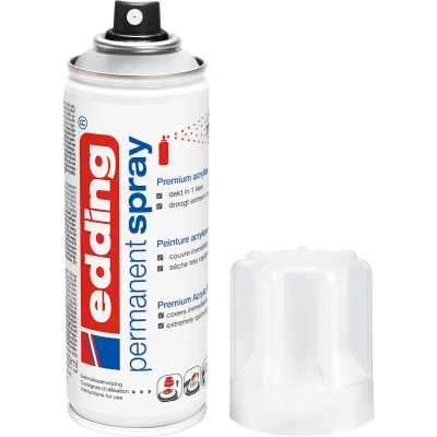 Afbeelding van Edding Permanent Spray 5200 transparante lak, 200 ml, mat vernis