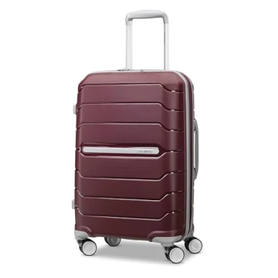 Afbeelding van Samsonite Freeform Hardside uitbreidbaar met dubbele zwenkwielen, Merlot, zwenkwielen