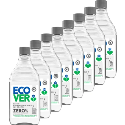 Afbeelding van 8x Ecover Afwasmiddel Zero 450 ml