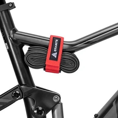 Afbeelding van Granite Rockband binnenband draagriem en fietsgereedschapsset, fietsopbergoplossing voor het bevestigen van extra materiaal aan je mountainbike, BMX fiets, racefiets fiets