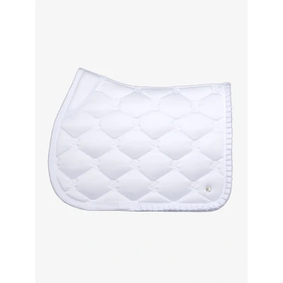 Image de PS of Sweden Tapis de Selle Ruffle Saut Blanc Cob