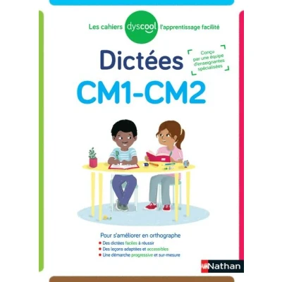 Image de Cahier de dictées cm1 cm2 Dyscool