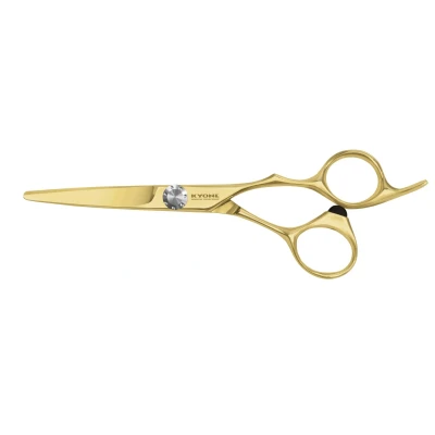 Afbeelding van Kyone 710 Knipschaar Gold 5,5inch Haibu by Kapperskorting.com