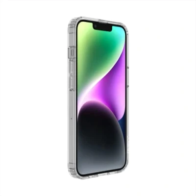 Image de Belkin SheerForce Coque de protection pour téléphone portable magnétique compatibilité avec MagSafe clair mince, léger Apple iPhone 14
