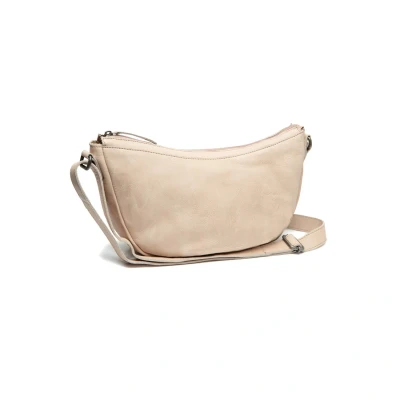 Afbeelding van Leren Schoudertas Beige Clarita voor Dames The Chesterfield Brand