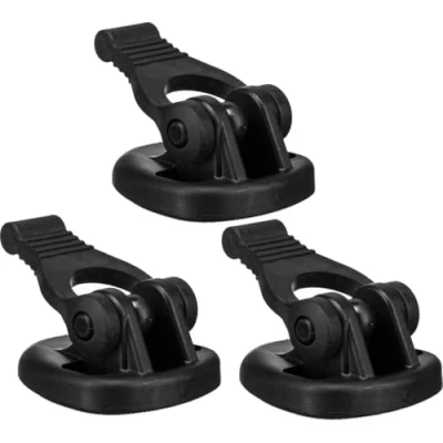 Afbeelding van Manfrotto 565, Rubberen voetjes, set van 3 (Statiefvoeten/wielen), Statief accessoires, Zwart