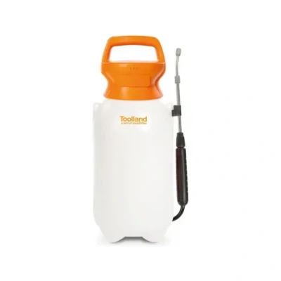Afbeelding van Automatische drukspuit Toolland 8 liter (Oplaadbare batterij, Regelbare sproeikop, Schouderband)