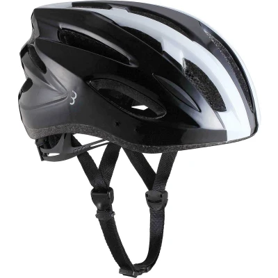 Afbeelding van BBB Cycling Condor Fietshelm Volwassenen MTB helm &amp; Racefiets Wielrenhelm Dames Heren Zwart/Wit Maat M BHE 35