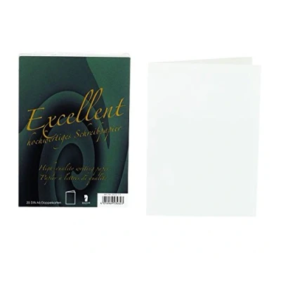 Afbeelding van Rossler Papier Excellent kaarten 25 stuks