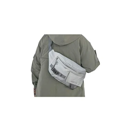 Afbeelding van SZSYCN Grote, modieuze heuptas voor vrouwen en mannen, sportief, zwart, waterdicht, reizen, iPhone, werknemer, camping, wandelen, fitness, fietsen, jacht