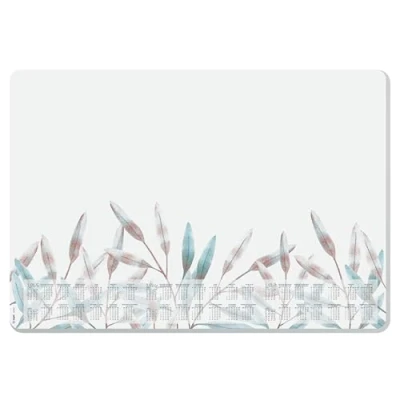 Afbeelding van Sigel designonderlegger Frosted Leaves 2025/2026/2027 A2 30 vel SI HO303