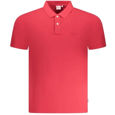 Afbeelding van Pepe Jeans NEW Oliver Poloshirt, Heren, Maat: Large, Rugby red