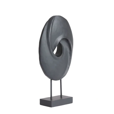 Afbeelding van Light &amp; Living Ornament ZORATI 24x9x46.5cm Zwart