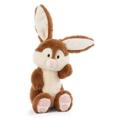 Afbeelding van Nici konijn/haas pluche knuffel bruin 25 cm